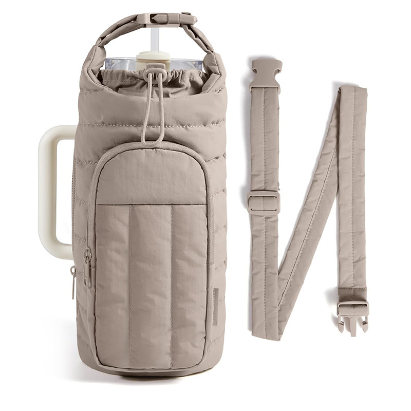 Hydration Pack Outdoor - กระเป๋าใส่กระติกน้ำแบบพกพาสำหรับกีฬากลางแจ้ง ความจุขนาดใหญ่ สะพายข้าง กระเป๋าใส่แก้วน้ำ กระเป๋าใส่กระติกน้ำร้อนสำหรับเดินทาง