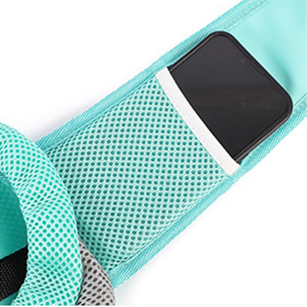 Sling Backpack Shoulder - กระเป๋าเป้สะพายหลังสำหรับสัตว์เลี้ยง ทนทาน ระบายอากาศได้ดี ดีไซน์ตามหลักสรีรศาสตร์ สายสะพายปรับได้ กระเป๋าสะพายไหล่ตาข่ายสำหรับเดินทาง