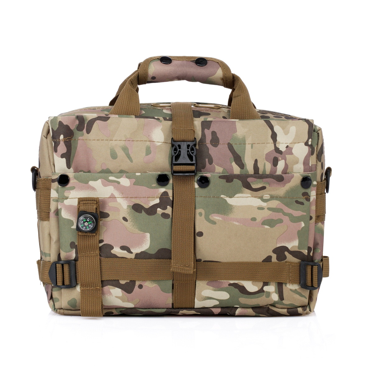 Urban Backpack Tactical - กระเป๋าเป้สะพายหลังทหารยุทธวิธีโมลล์ อ็อกซ์ฟอร์ด แมสเซนเจอร์กระเป๋าสะพายแล็ปท็อปกระเป๋าถือกระเป๋าเอกสารกลางแจ้งกระเป๋าปีนเขามัลติฟังก์ชั่น