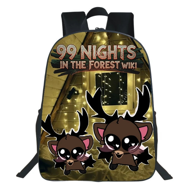 School Backpack Teen - กระเป๋าเป้เกม 99 คืนในป่า ขนาด 40 ซม.