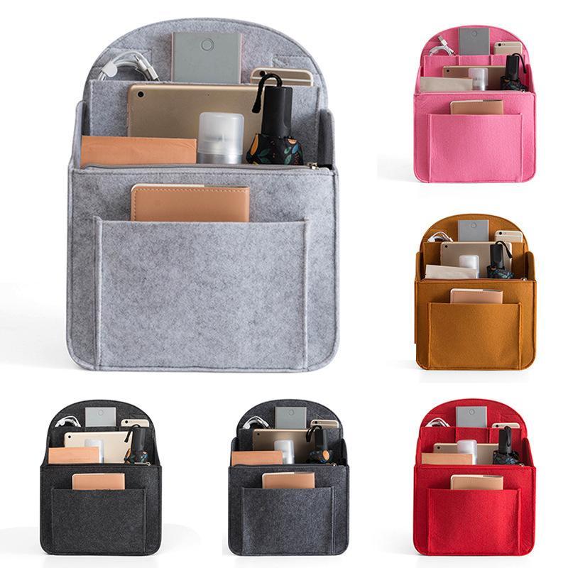 กระเป๋าจัดระเบียบแบบสักหลาดสำห - Backpack Insert Organizer บทวิจารณ์และราคา