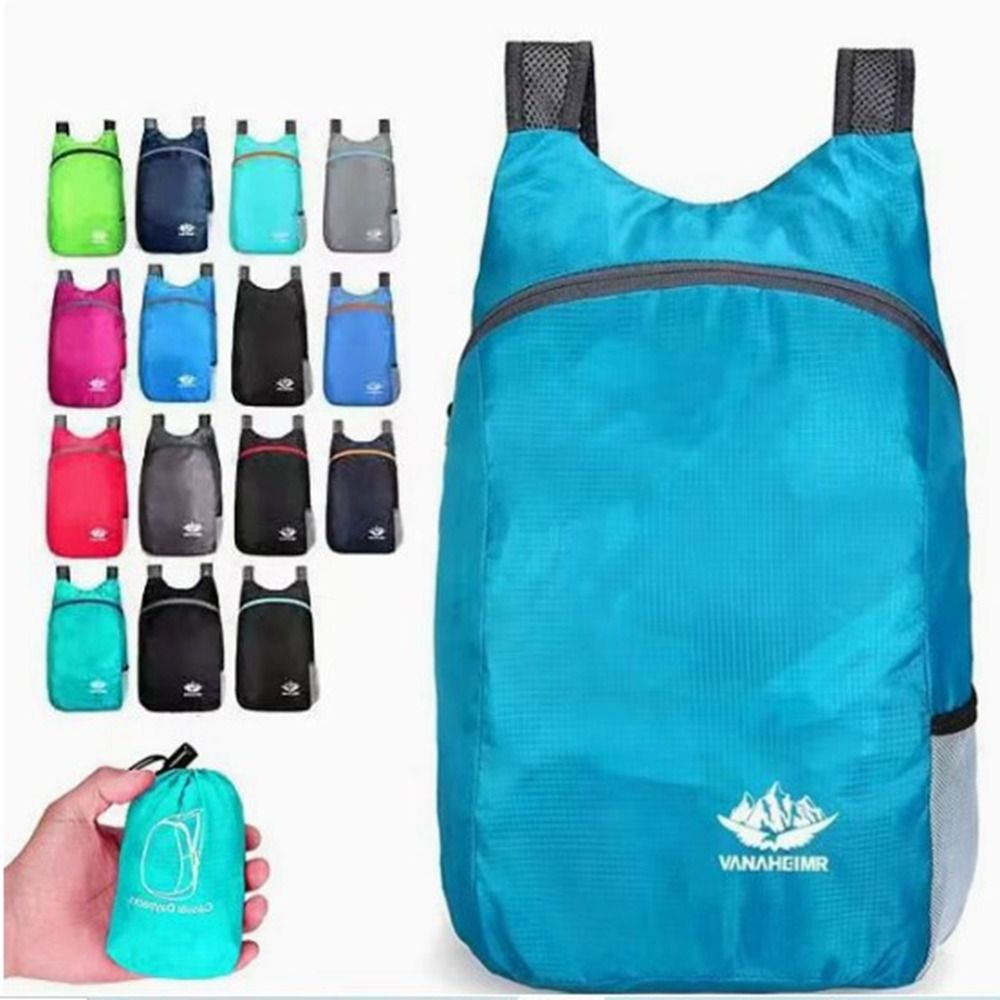 กระเป๋าพับได้น้ำหนักเบาแบบนาโน - Foldable Backpack Small บทวิจารณ์และราคา