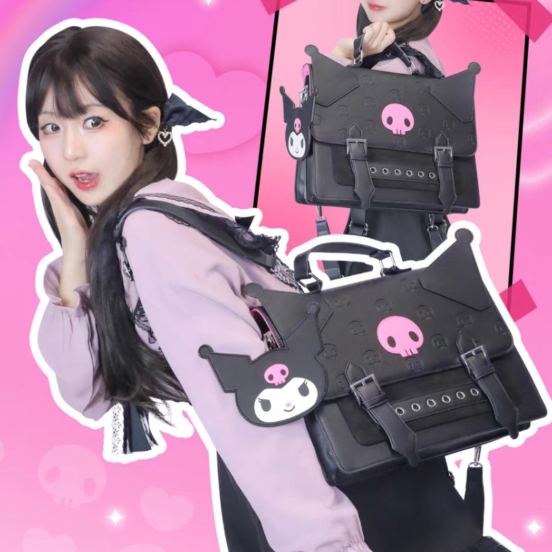กระเป๋าครอสบอดี้ Kuromi รุ่นให - School Backpack Teen บทวิจารณ์และราคา