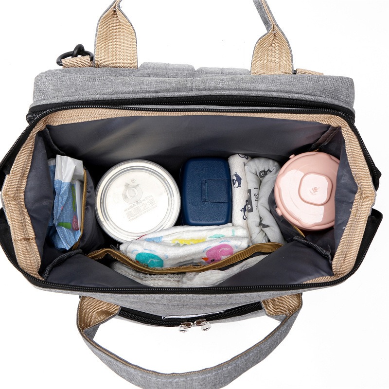 กระเป๋าคุณแม่และลูกน้อยแบบพับไ - Backpack Diaper Bag บทวิจารณ์และราคา