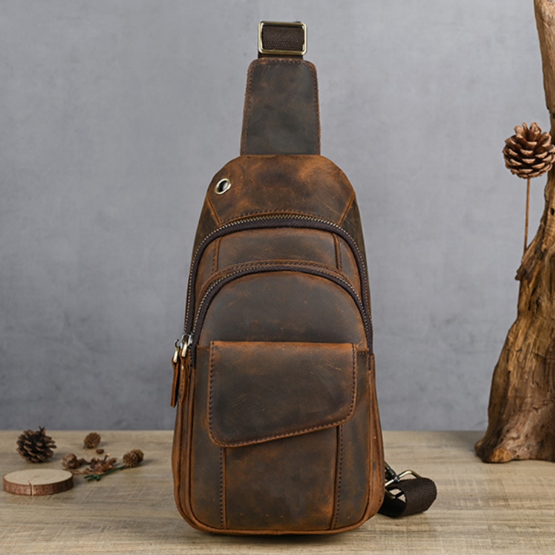 ดีไซเนอร์หรูหรากระเป๋าคาดหน้าอ - Leather Backpack Vintage บทวิจารณ์และราคา