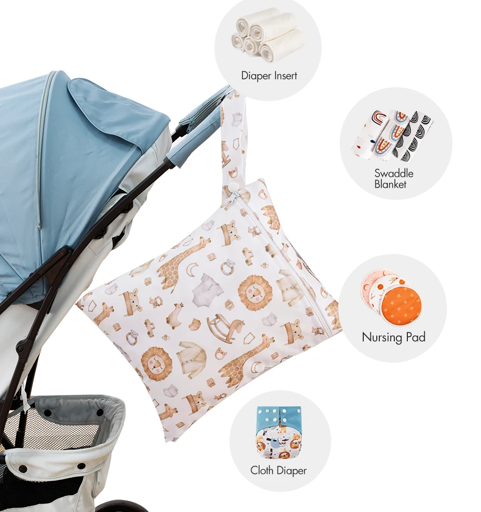 3PCS Travel Wash กระเป๋าเครื่อ - Backpack Diaper Bag บทวิจารณ์และราคา