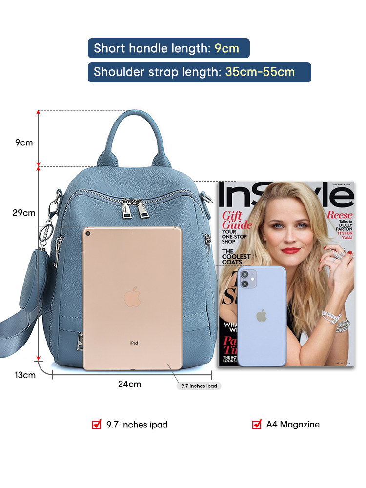 เซนซี่กระเป๋าเป้สะพายหลังหนังแ - Fashion Backpack Women บทวิจารณ์และราคา