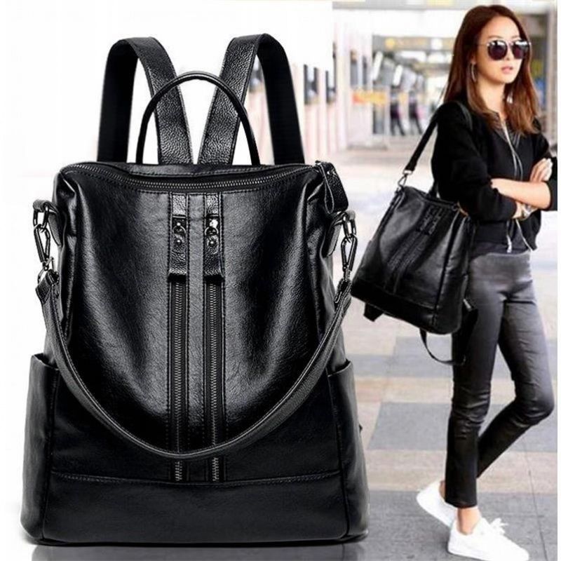 กระเป๋าเป้สะพายหลังหนังนิ่มสำห - Mini Backpack Purse บทวิจารณ์และราคา
