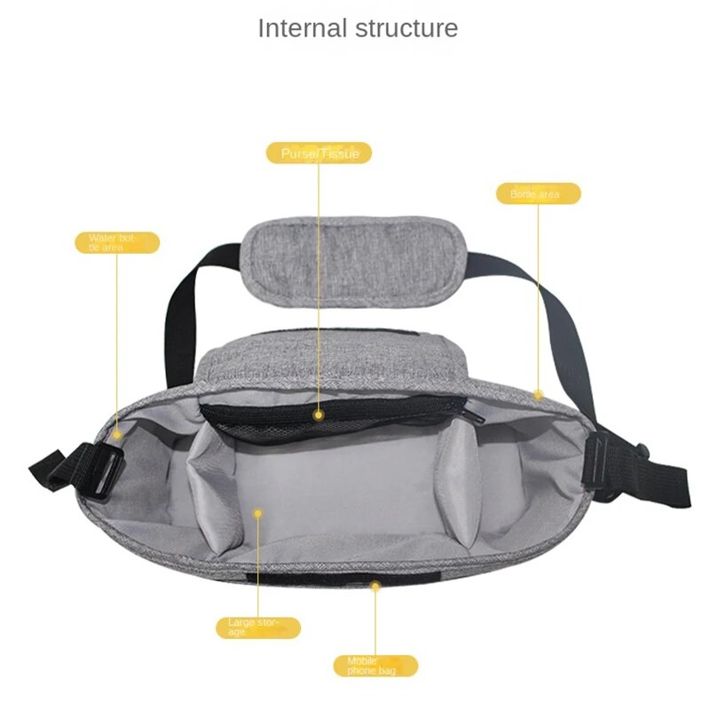 กระเป๋าแขวนรถเข็นเด็กทารกถุงผ้ - Backpack Diaper Bag บทวิจารณ์และราคา