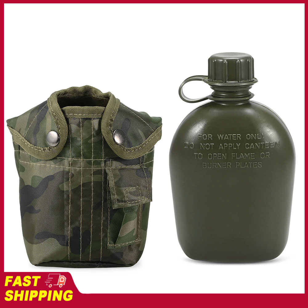 แคมป์ปิ้ง เดินป่า แบกเป้ ขวดน้ - Rucksack Military Style บทวิจารณ์และราคา