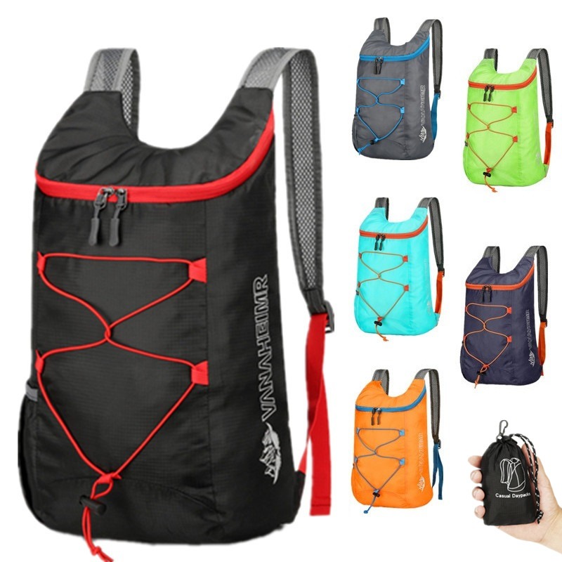 กระเป๋าเป้พับได้อเนกประสงค์สำห - Hiking Backpack Waterproof บทวิจารณ์และราคา