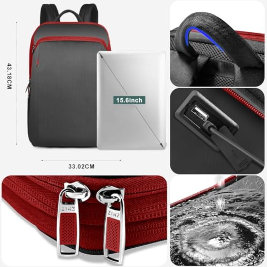 กระเป๋าเป้สะพายหลังแล็ปท็อปขนา - Travel Backpack Anti Theft บทวิจารณ์และราคา