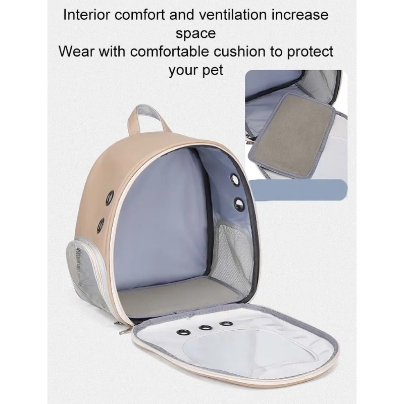 กระเป๋าเป้ใสสำหรับสัตว์เลี้ยง  - Foldable Backpack Small บทวิจารณ์และราคา