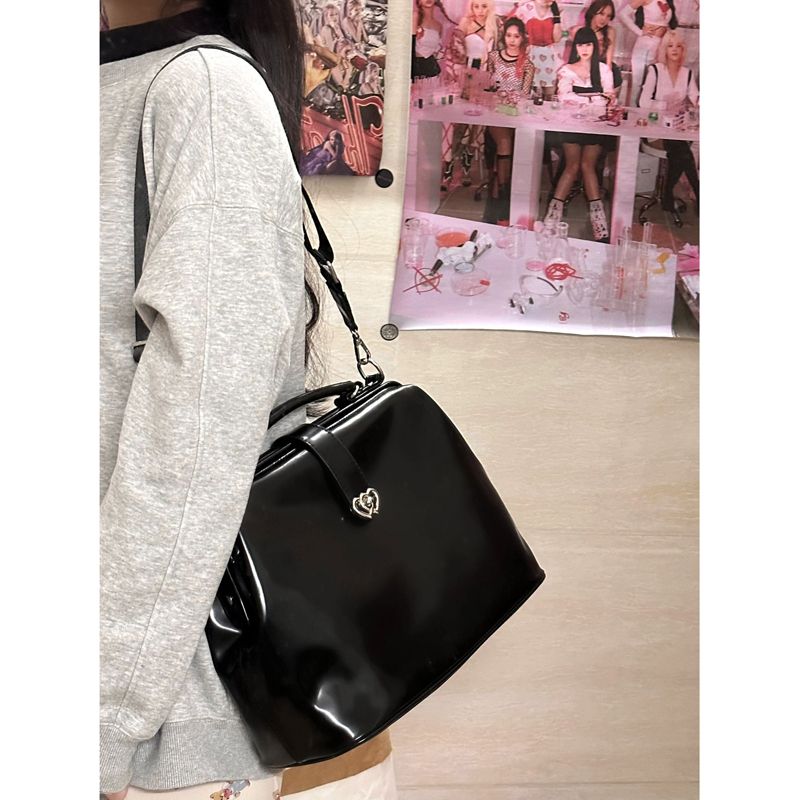 Vintage สีดํา Y2k Mochila ผู้ห - Leather Backpack Vintage บทวิจารณ์และราคา