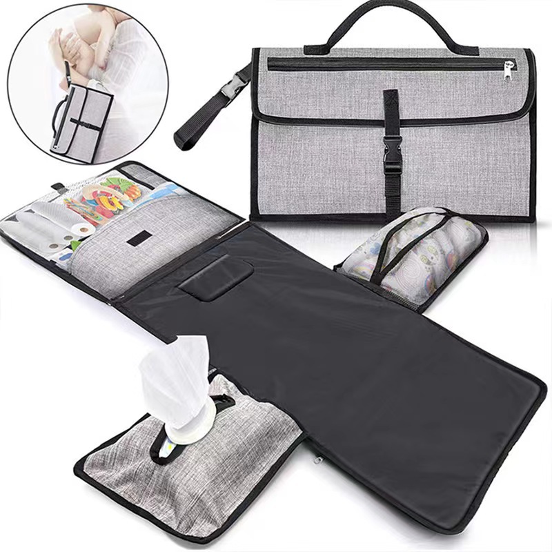 แบบพกพาผ้าอ้อมเปลี่ยนแผ่นเด็กว - Backpack Diaper Bag บทวิจารณ์และราคา