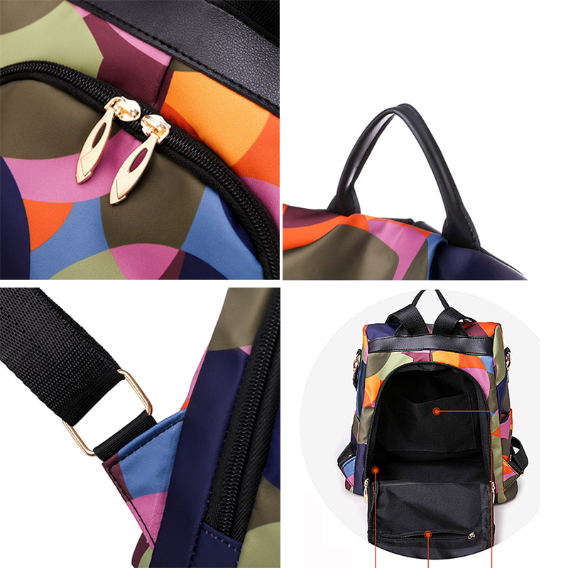 กระเป๋าเป้แฟชั่นสำหรับผู้หญิง, - Travel Backpack Anti Theft บทวิจารณ์และราคา