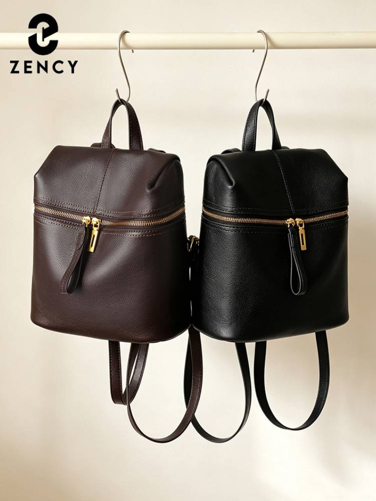 กระเป๋าเป้สะพายหลังหนังแท้สำหร - Leather Backpack Vintage บทวิจารณ์และราคา