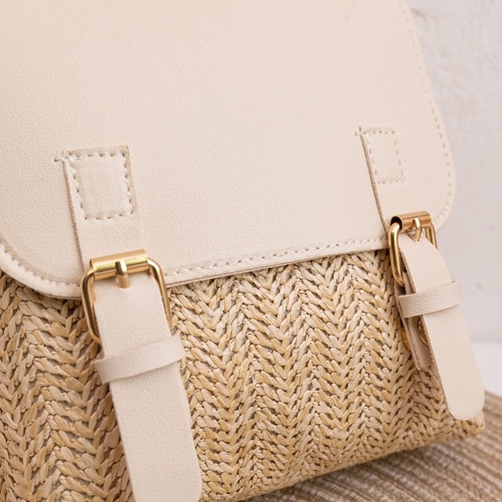 กระเป๋าเป้สะพายหลังหนัง PU แฟช - Leather Backpack Vintage บทวิจารณ์และราคา